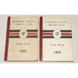Somerset County Cricket Club Year Book 1929 and 1930. Wessex Press. Taunton 1929 and 1931.