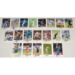 New Zealand, West Indies and Europe. Classic Cricket Cards ‘International Cricketers’ series. Twenty