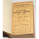 Wisden Cricketers’ Almanack 1898. 35th edition. Second Issue. Original paper wrappers, bound in