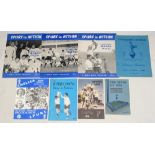 Tottenham Hotspur souvenir brochures. A selection, ‘The Spurs of 1950’, ‘Spurs 1961’, ‘The Bobby