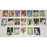 India, Pakistan and Sri Lanka. Classic Cricket Cards ‘International Cricketers’ series. Nineteen