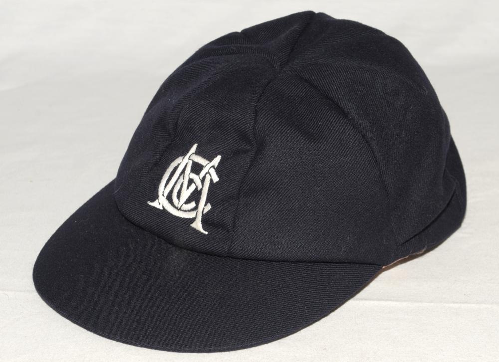 Alec James Stewart. Surrey & England 1981-2003. Marylebone Cricket Club navy blue cloth Test cap