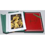 ‘Shane Warne. My Illustrated Career’. Shane Warne. London 2006. Leather hand bound limited edition