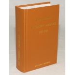 Wisden Cricketers’ Almanack 1910. Willows softback reprint (2001) in light brown hardback covers
