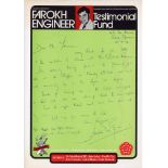 Farokh Maneksha Engineer. Bombay, Lancashire & India 1959-1976. Single page handwritten letter on