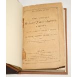 Wisden Cricketers’ Almanack 1880. 17th edition. Original paper wrappers, bound in brown boards, with