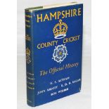 ‘Hampshire County Cricket’. The Official History’. H.S. Altham, John Arlott, E.D.R. Eagar and Roy