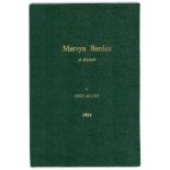 ‘Mervyn Burden. A Memoir’. John Arlott. Boscombe Printing Co. 1964. Privately printed. 8 pages.