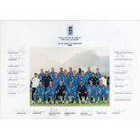 ‘England One Day Squad. Triangular Series v South Africa & Zimbabwe 2000’. Official colour