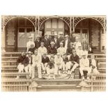 Cambridge University C.C. 1897-1934. A selection of original press photographs and real photograph