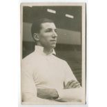 Arthur Grimsdell. Tottenham Hotspur 1912-1929. Early mono real photograph postcard of Grimsdell,