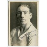 Alexander Findlay Lindsay. Tottenham Hotspur 1919-1929. Mono real photograph postcard of Lindsay,