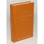 Wisden Cricketers’ Almanack 1891. Willows softback reprint (1991) in light brown hardback covers