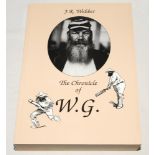 ‘The Chronicle of W.G.’. J.R. Webber. Nottingham 1998. Original stiffened wrappers. Limited ‘