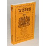 Wisden Cricketers’ Almanack 1945. Willows reprint (2000) in softback covers. Limited edition 715/