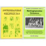 ‘Nottinghamshire Champions 1981’. Peter Wynne-Thomas, Nottingham 1981. Booklet produced to