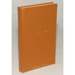 Wisden Cricketers’ Almanack 1916. Willows softback reprint (1990) in light brown hardback covers