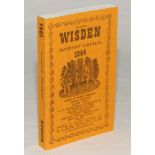 Wisden Cricketers’ Almanack 1944. Willows reprint (2000) in softback covers. Limited edition 655/