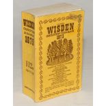 Wisden Cricketers’ Almanack 1975. Original limp cloth covers. Nicely signed in ink by all five ‘