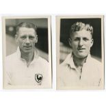 George Albert Ludford. Tottenham Hotspur 1936-1950 and Arthur William Hitchins. Tottenham Hotspur
