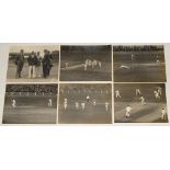 M.C.C. tour to Australia 1924/25. A selection of original mono press photographs from the 1924/25