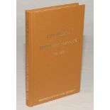 Wisden Cricketers’ Almanack 1879. Wisdenauction softback reprint (2021) in light brown hardback