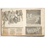 Cricket tour scrapbooks 1930-1955. Three scrapbooks containing a comprehensive selection of press