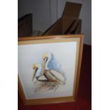 A box of principally reproduction pictures and prints