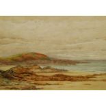 William Amos Cross (1888-1933) - coastal scene, watercolour, 27x37cm