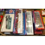 A tray containing a collection of 1/50 scale boxed road haulage diecast, hauliers of renown