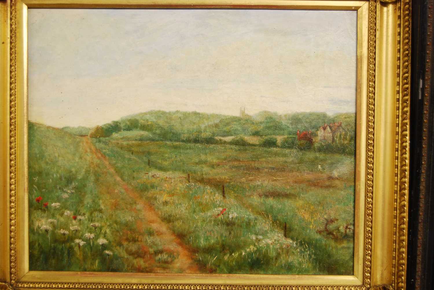 A H Shiers - Hythe, Kent, oil on canvas, 29 x 36cm - Bild 2 aus 3