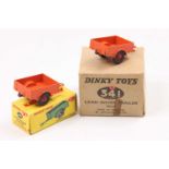 Dinky Toys No. 341 Land Rover Trailer original trade outer box containing 2 examples finished in