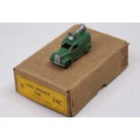 Dinky Toys No. 34C Loud Speaker Van original trade box containing 1 example consisting of, green