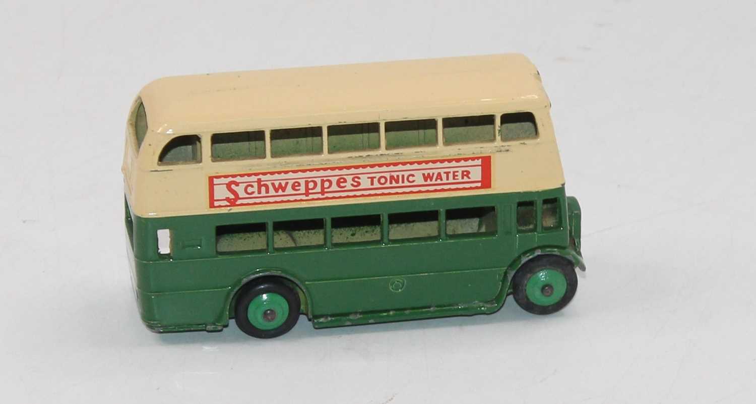 Dinky Toys No. 29C / 290 Double Decker " Bus group of 3 to include, 1. Two-tone cream and red with - Image 2 of 2