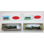 Two N gauge Union Mills locos & tenders, both LNER green: Class J39 0-6-0 no.2943; Class B12/3 4-6-0