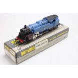 W2246 Wrenn 2-6-4 tank loco CR blue 2085 (NM-BE) Dublo coupling in box. No packer number.