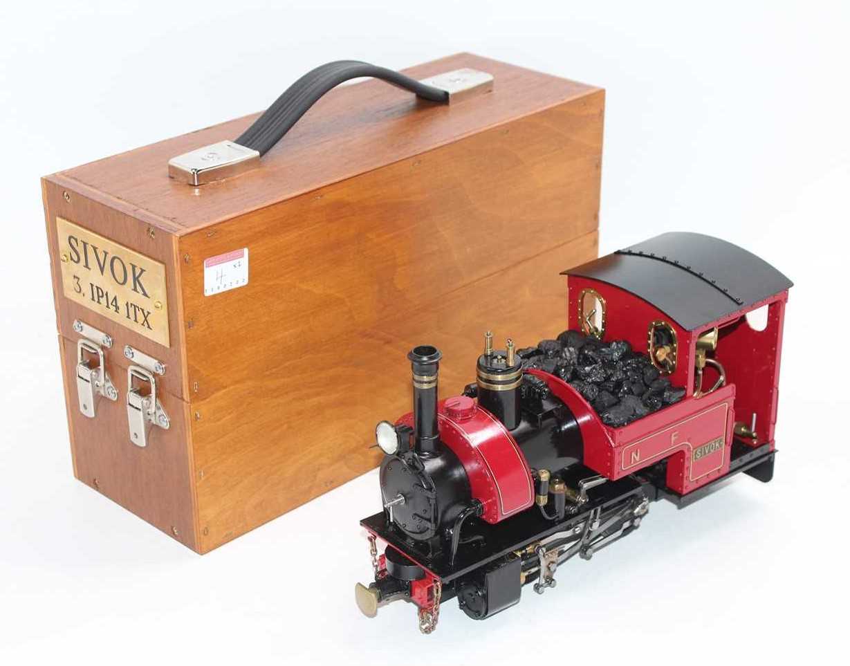 Peter Angus Locomotives and Mike Lax 32mm scale gas-powered radio-controlled model of a