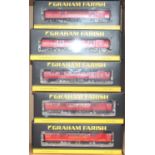 Graham Farish N Gauge Royal Mail Rolling Stock Group, 13 examples, all as issued, to include Royal