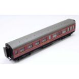 Exley LMS 1st class Restaurant car LMS 40, finescale wheels, 3-link coupling (E)