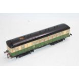 Leeds Model Co wooden body ‘Nettle 233’ LNER railcar, electric motor. (VG)