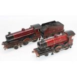Two Bassett-Lowke 4-4-0 ‘Duke of York’ locos: Total repaint to LMS red 867 ‘Robert Lovell’