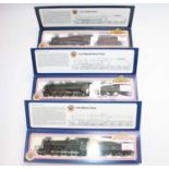 Three Bachmann Branch-line 4-6-0 locos & tenders: 31-155 Jubilee ‘Galatea’ LMS lined red 5699; 31-