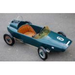 PINES by G.Perego (Italy), Pedal Car, made/issued in 1968. 1963 Lotus 29 Indianapolis #6 in