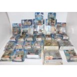 Hasbro Star Wars carded figures x25 from Attack Of The Clones, The Empire Strikes Back, A New Hope