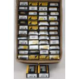 50 boxed Graham Farish N Gauge wagons and rolling stock, all in original boxes, examples to