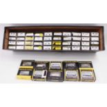 50 boxed Graham Farish N Gauge wagons and rolling stock, all in original boxes, examples to