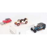 Franklin Mint 1/24th scale group of 3 boxed models to include, 1929 Rolls Royce Phantom, (