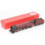 Hornby Dublo ‘City of London,’ loco & tender converted from 2-rail to 3-rail. Loco (VG) tender is