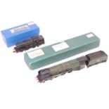 Two Hornby Dublo 3-rail locomotives: EDL12 ‘Duchess of Montrose’ with tender, matt, paint loss to