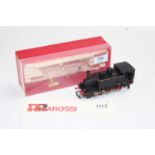 Rivarossi 117 0-6-0 tank loco 851-121 F.S., black with red chassis